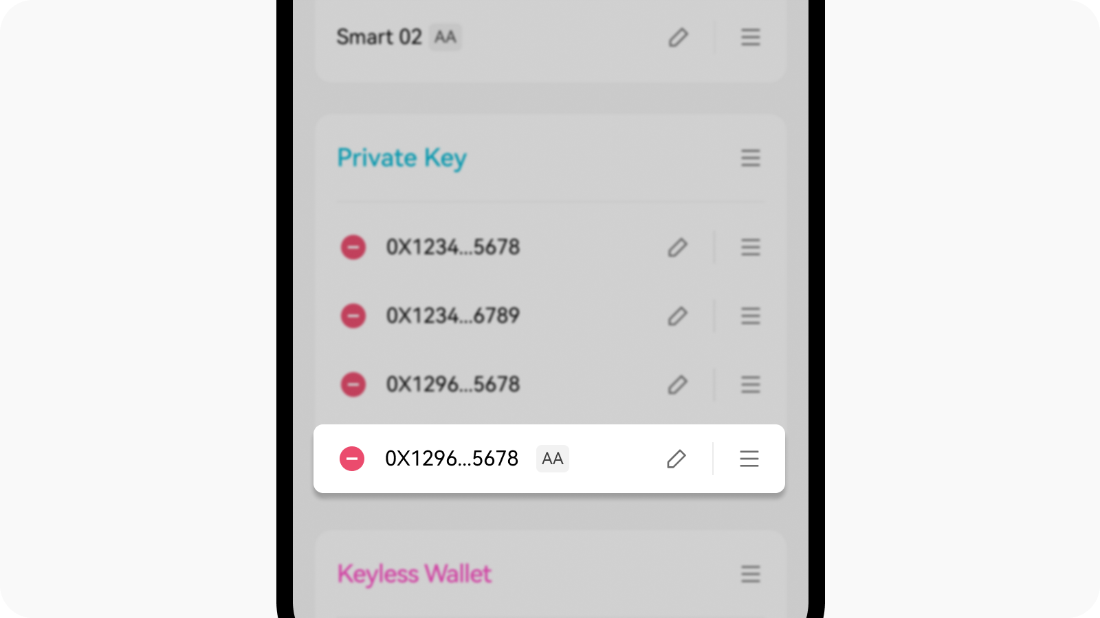 CT-App-web3-delete AA smart account